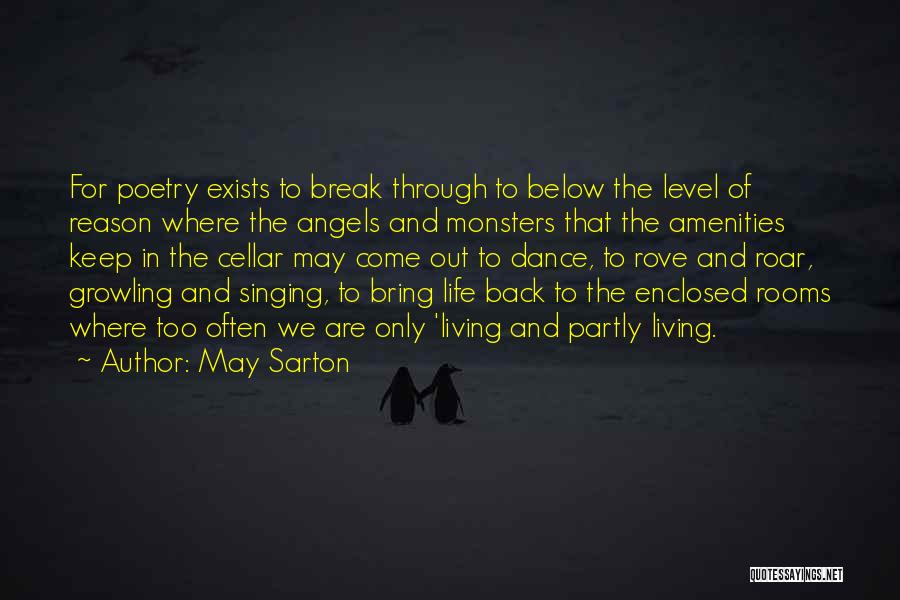 Angel Poetry And Quotes By May Sarton