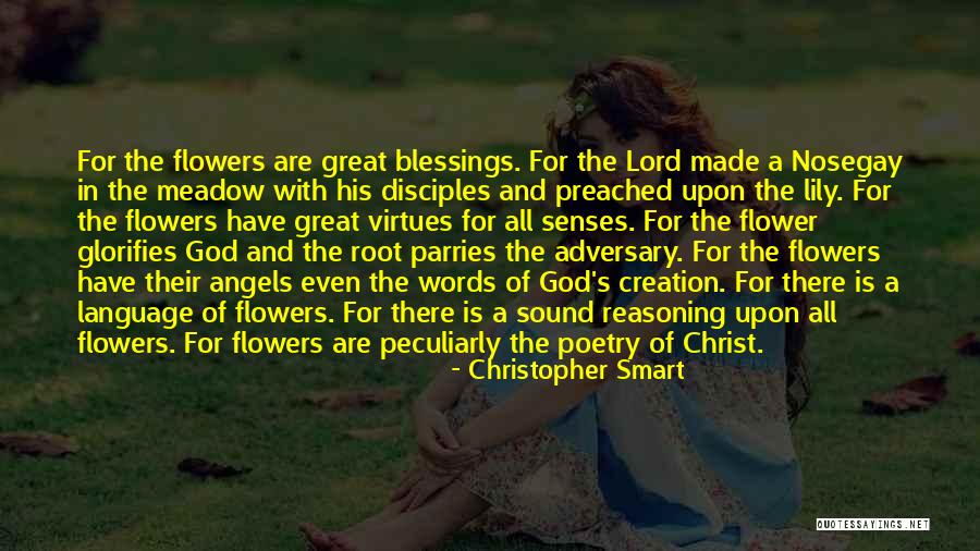 Angel Poetry Quotes By Christopher Smart Angel Poetry Quotes By Christopher Smart
