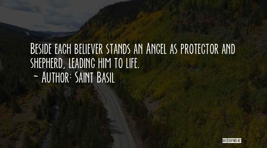 Angel Protector Quotes By Saint Basil
