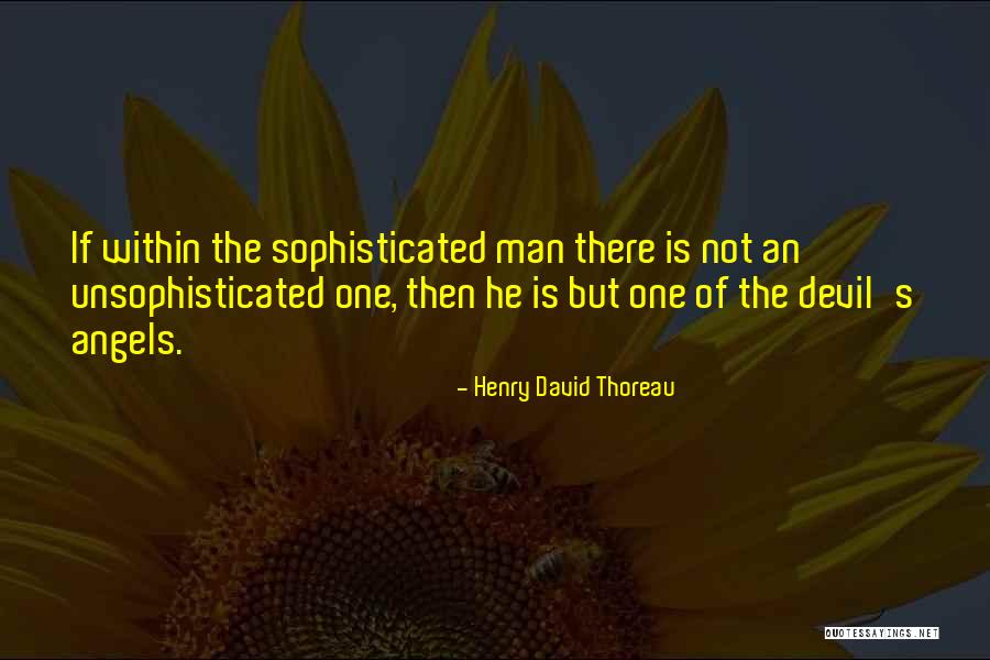 Angel Quotes By Henry David Thoreau