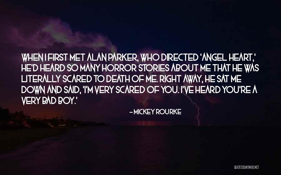 Angel Quotes By Mickey Rourke