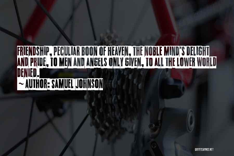 Angel Quotes By Samuel Johnson