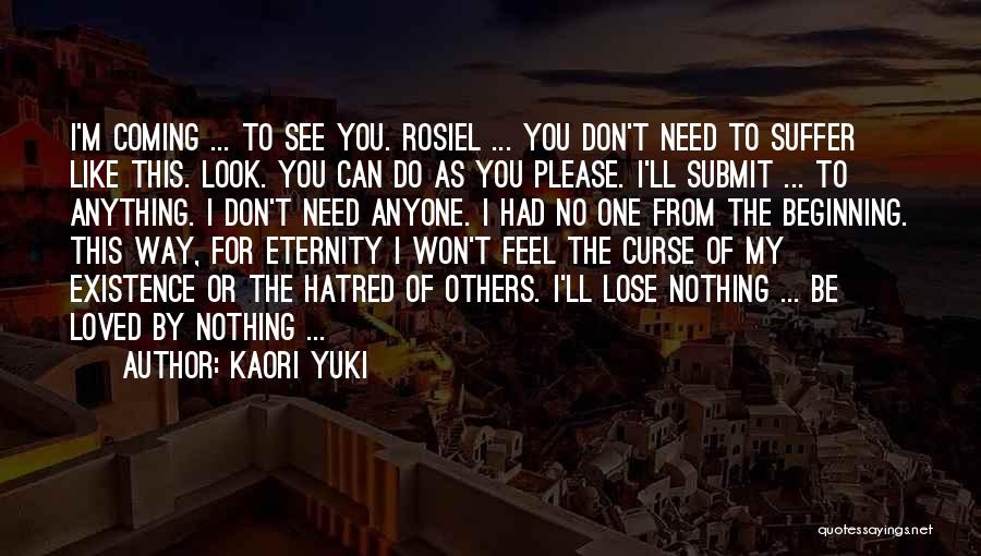 Angel Sanctuary Rosiel Quotes By Kaori Yuki