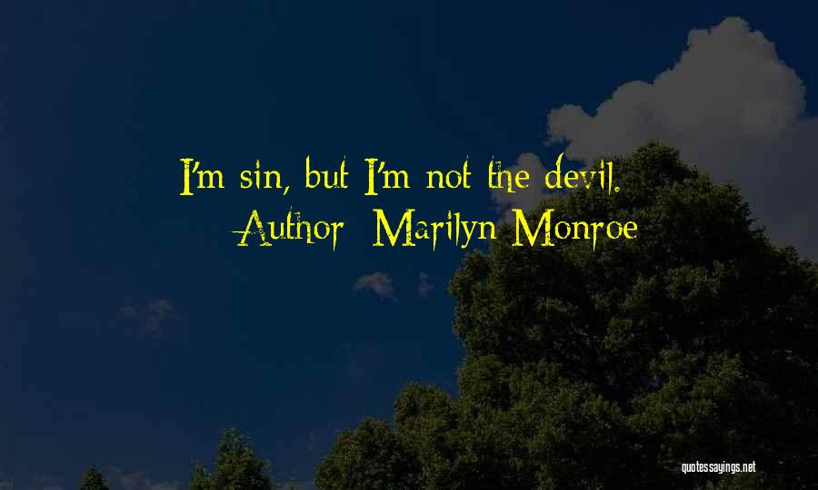 Angel Sin Quotes By Marilyn Monroe
