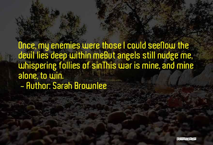 Angel Sin Quotes By Sarah Brownlee