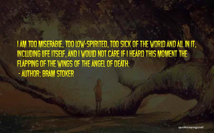 Angel Wings And Quotes By Bram Stoker