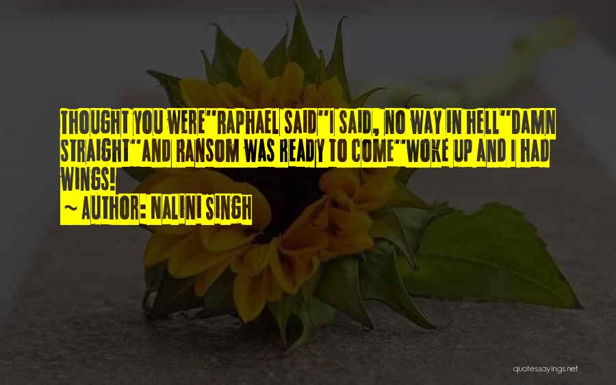 Angel Wings And Quotes By Nalini Singh