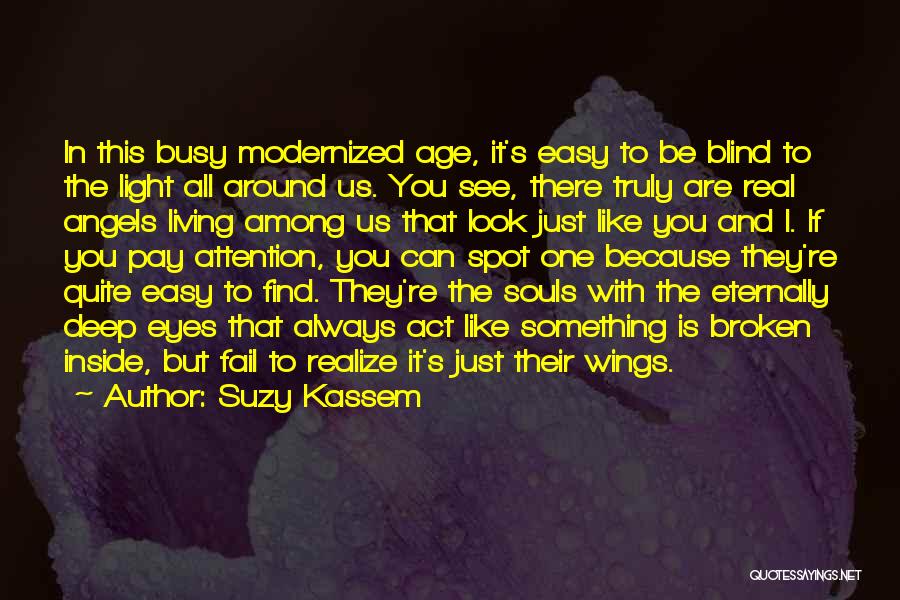 Angel Wings And Quotes By Suzy Kassem