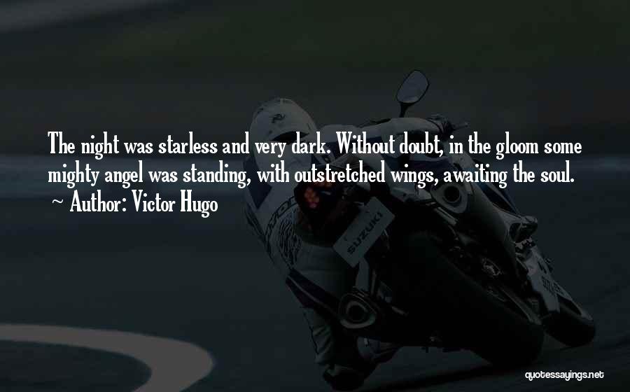 Angel Wings And Quotes By Victor Hugo