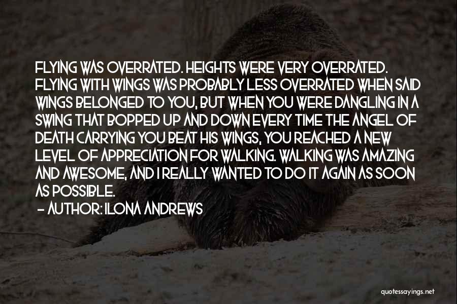 Angel Wings Quotes By Ilona Andrews