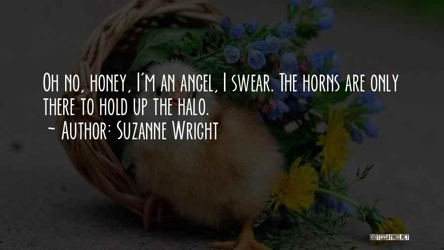 Angel With Horns Quotes By Suzanne Wright