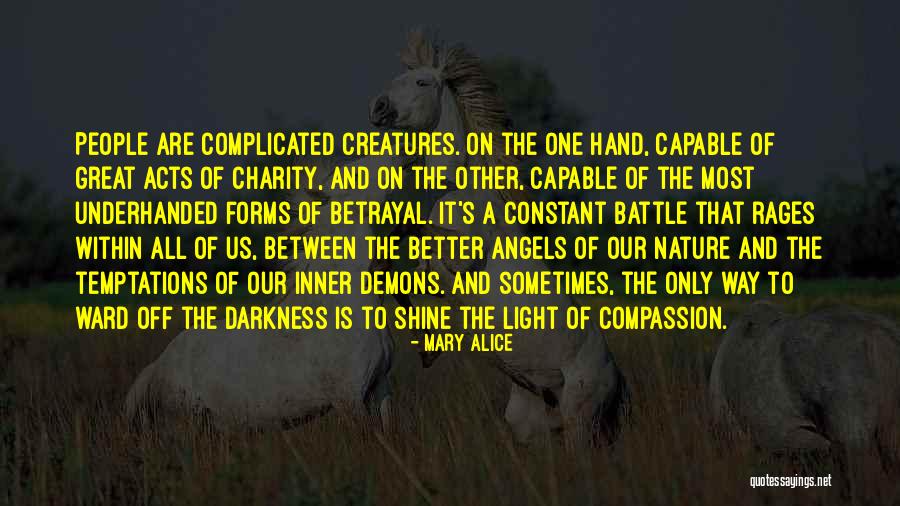 Angel Within Quotes By Mary Alice Angel Within Quotes By Mary Alice