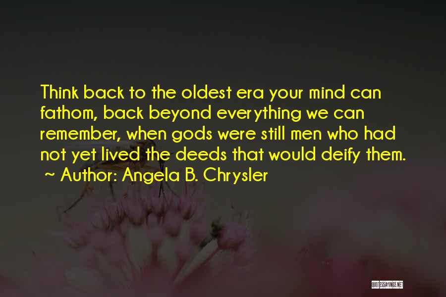 Angela B. Chrysler Quotes 1997963