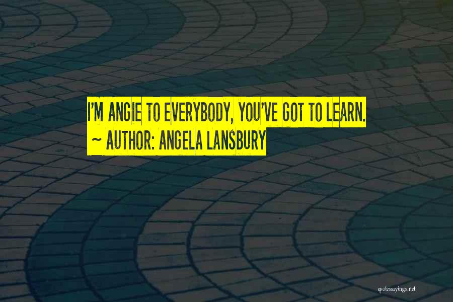 Angela Lansbury Quotes 738374