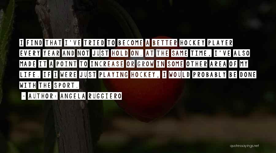 Angela Ruggiero Quotes 1413141