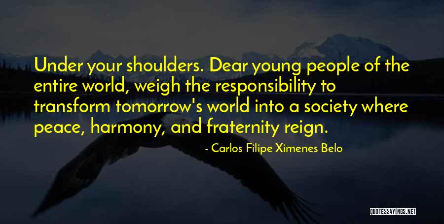 Angeleanne Quotes By Carlos Filipe Ximenes Belo Angeleanne Quotes By Carlos Filipe Ximenes Belo