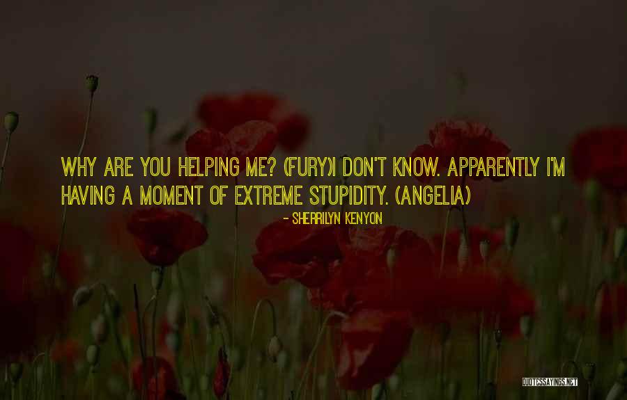Angelia Quotes By Sherrilyn Kenyon Angelia Quotes By Sherrilyn Kenyon