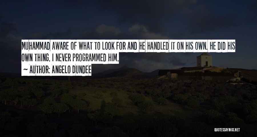 Angelo Dundee Quotes 2255092