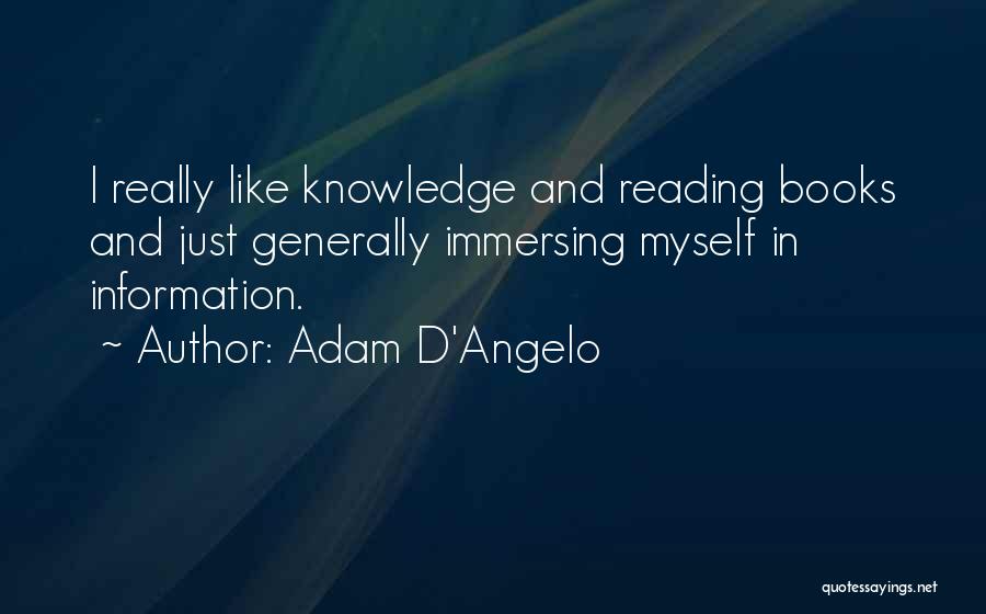 Angelo Quotes By Adam D'Angelo