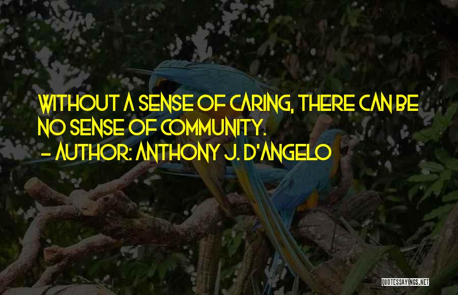 Angelo Quotes By Anthony J. D'Angelo