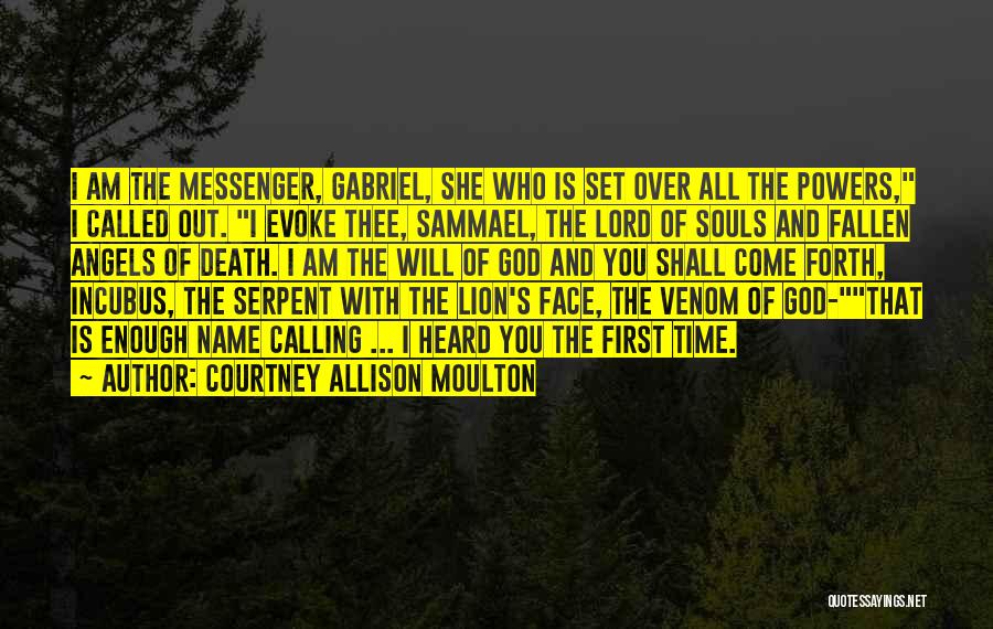 Angels And Death Quotes By Courtney Allison Moulton