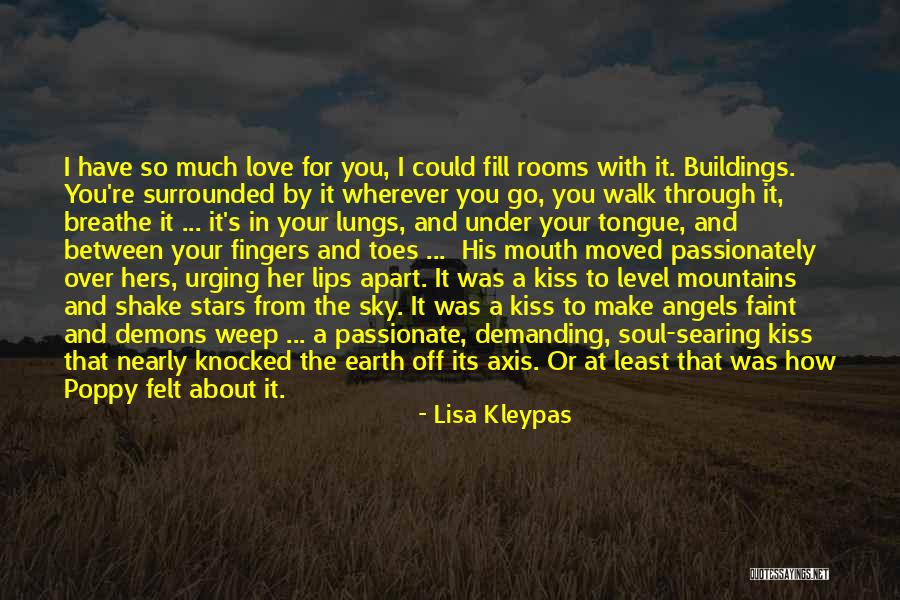 Angels And Demons Love Quotes By Lisa Kleypas Angels And Demons Love Quotes By Lisa Kleypas