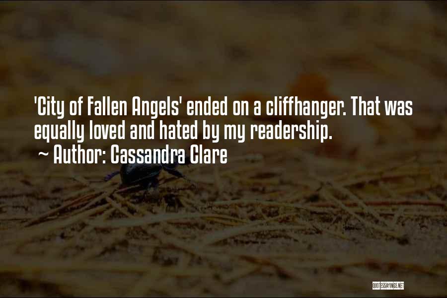 Angels And Loved Ones Quotes By Cassandra Clare