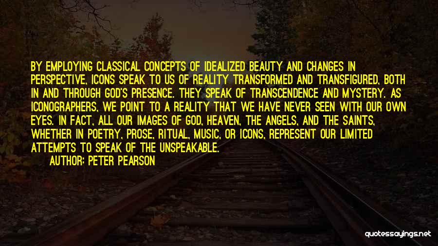 Angels And Music Quotes By Peter Pearson