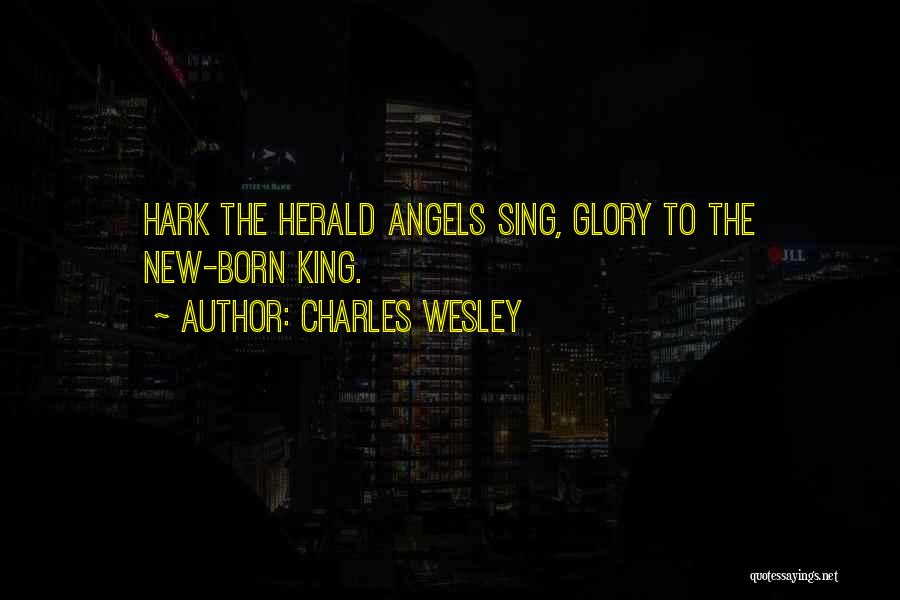 Angels At Christmas Quotes By Charles Wesley
