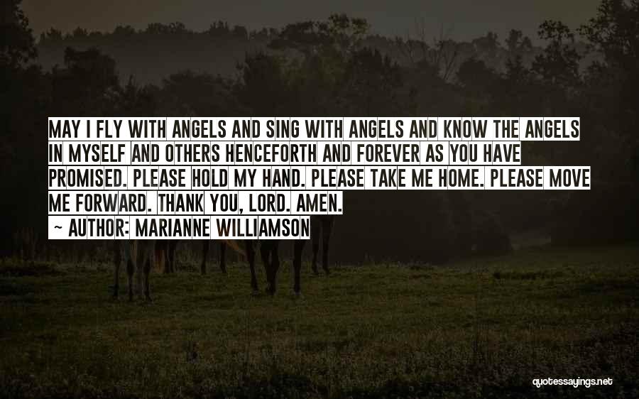 Angels Can Fly Quotes By Marianne Williamson