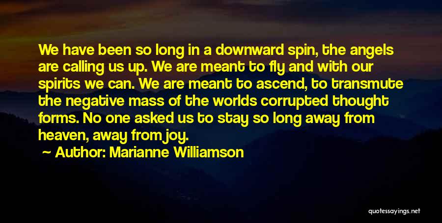 Angels Can Fly Quotes By Marianne Williamson