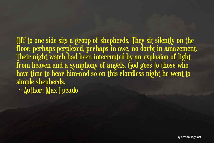 Angels Christmas Quotes By Max Lucado