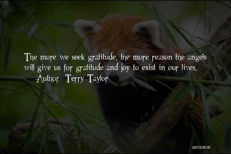 Angels Do Exist Quotes By Terry Taylor