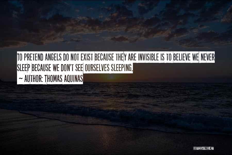 Angels Exist Quotes By Thomas Aquinas