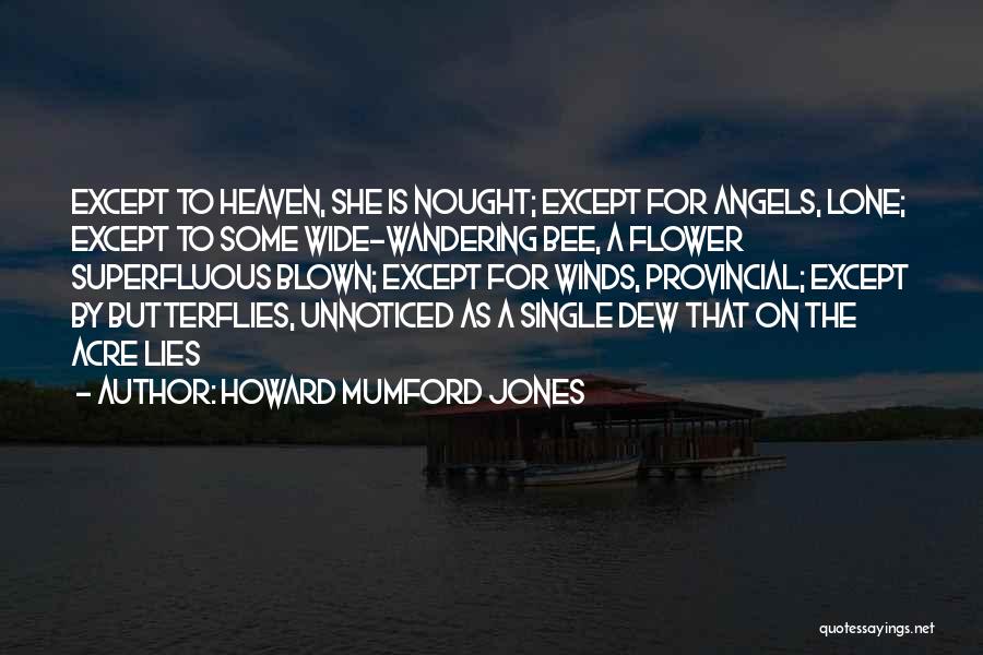 Angels Going To Heaven Quotes By Howard Mumford Jones