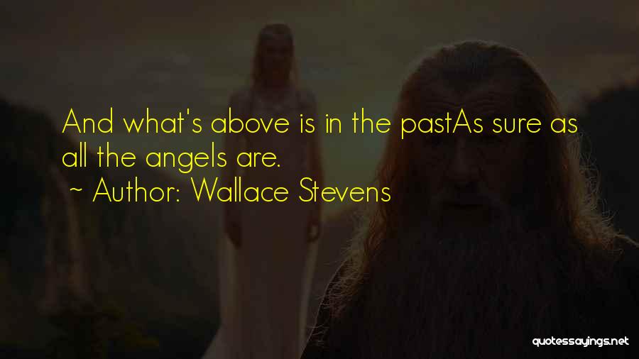 Angels Heaven Quotes By Wallace Stevens