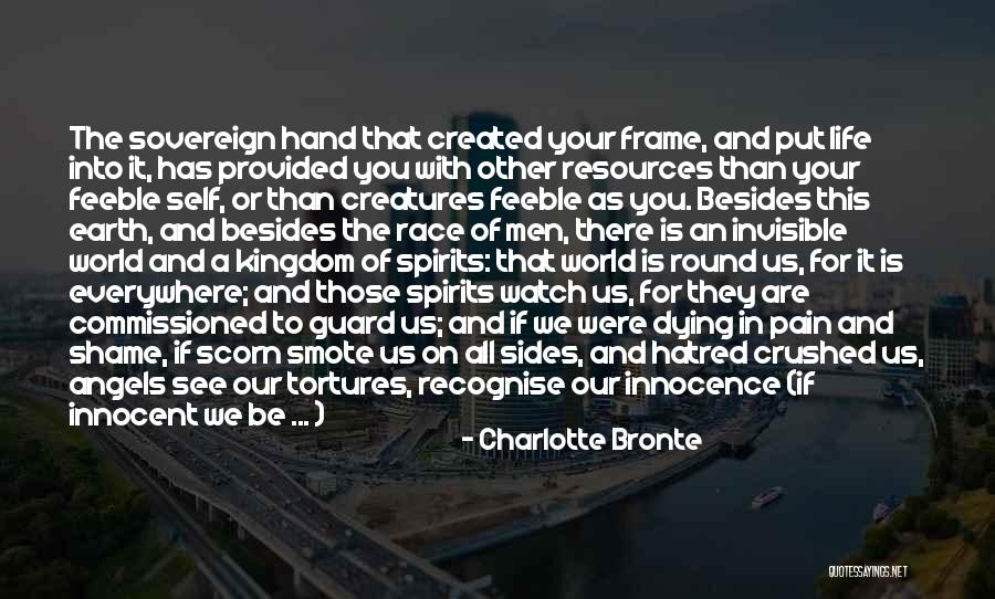 Angels In Our Life Quotes By Charlotte Bronte