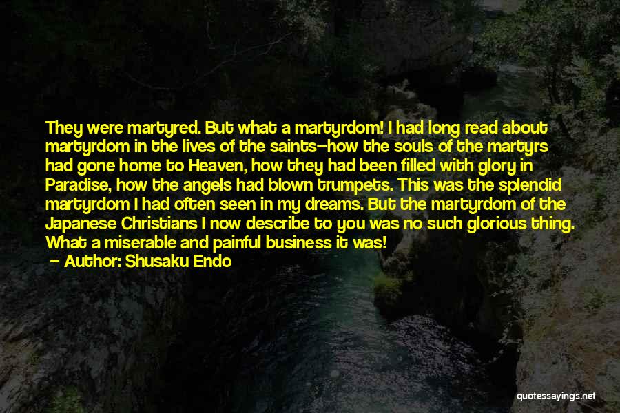 Angels In Our Lives Quotes By Shusaku Endo