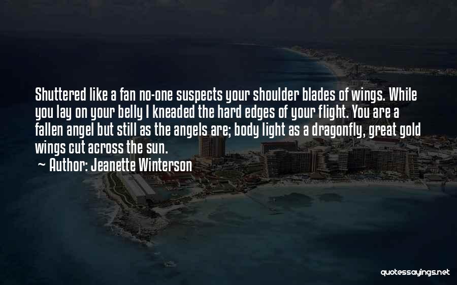 Angels On Your Shoulder Quotes By Jeanette Winterson