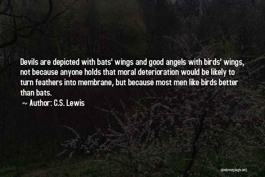 Angels Wings Quotes By C.S. Lewis