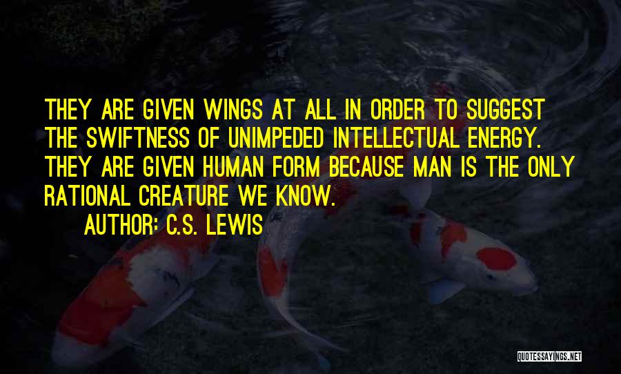 Angels Wings Quotes By C.S. Lewis