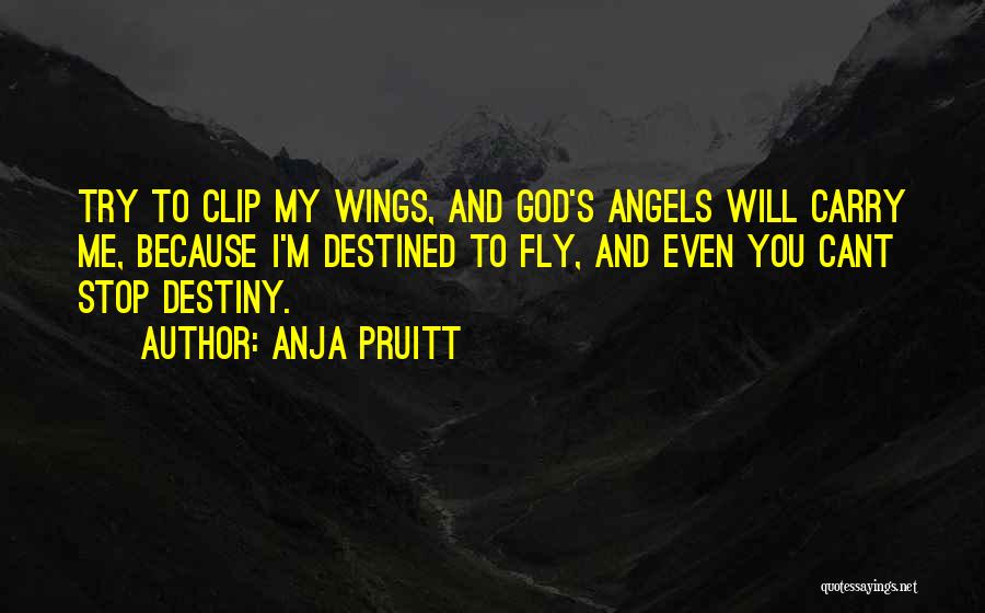 Angels Without Wings Quotes By Anja Pruitt