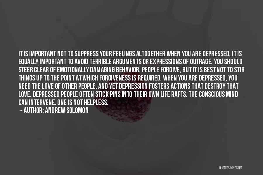 Anger And Depression Quotes By Andrew Solomon