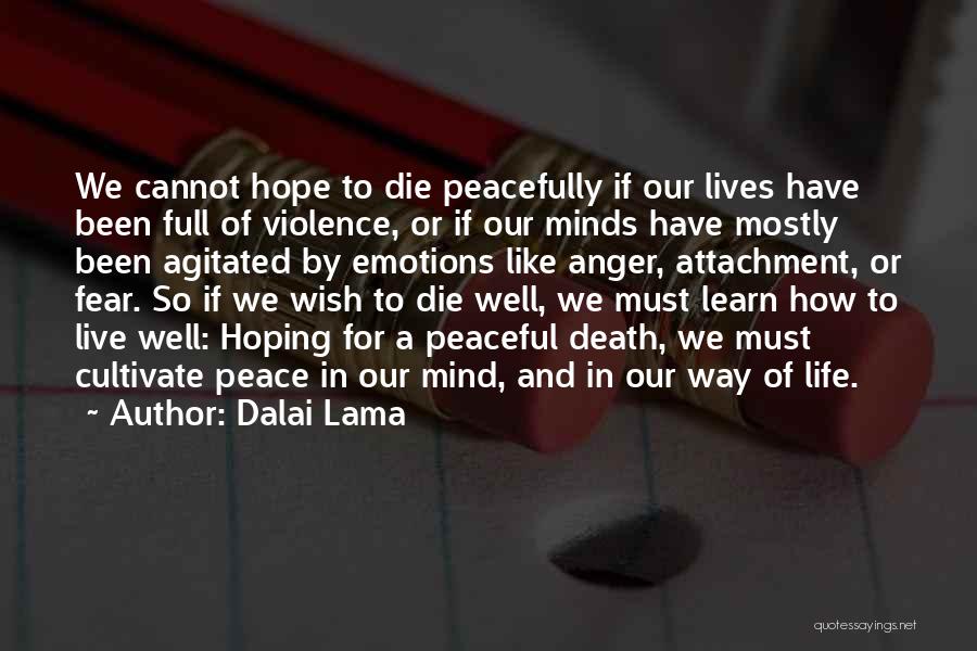 Anger And Fear Quotes By Dalai Lama