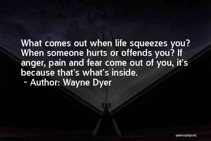 Anger And Fear Quotes By Wayne Dyer