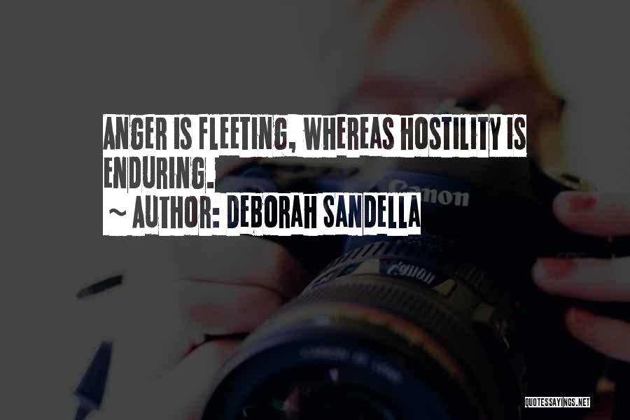 Anger And Hurt Quotes By Deborah Sandella