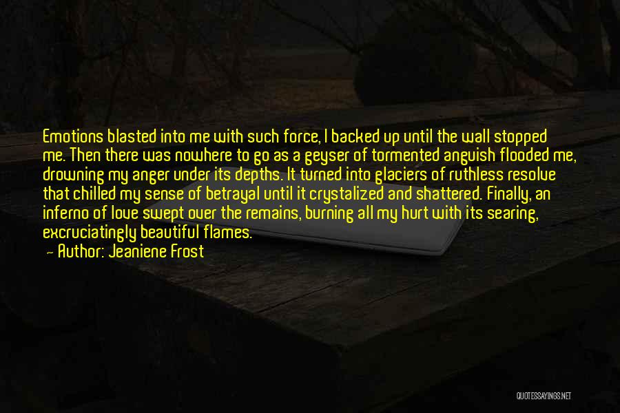 Anger And Hurt Quotes By Jeaniene Frost