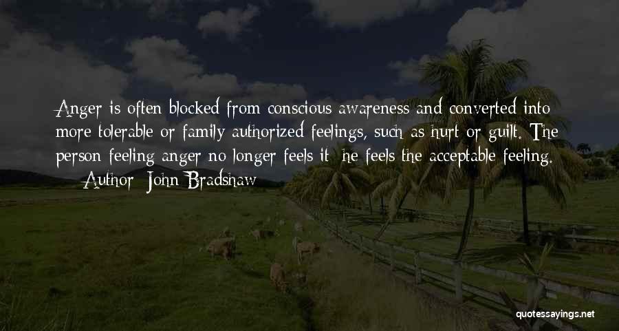 Anger And Hurt Quotes By John Bradshaw