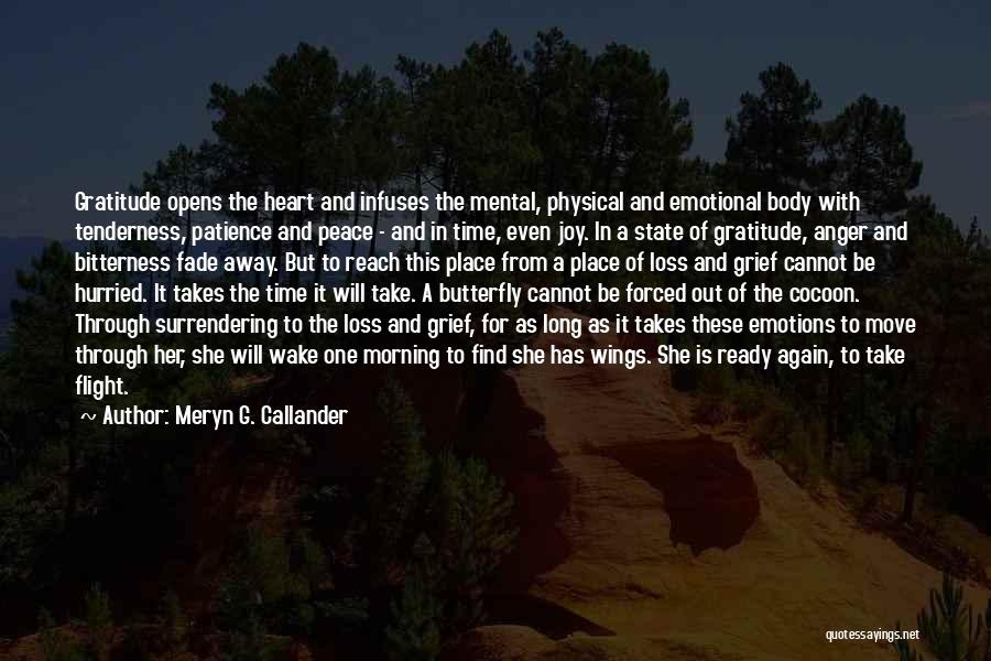 Anger And Patience Quotes By Meryn G. Callander