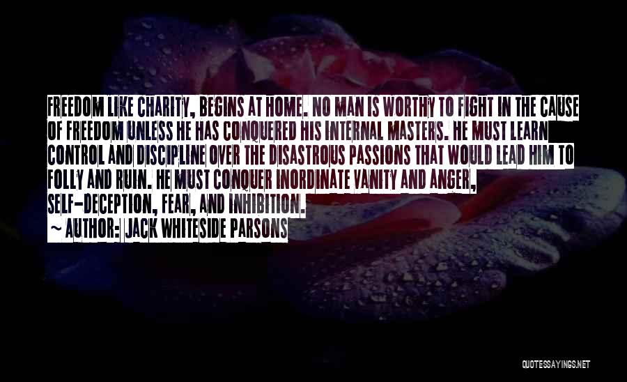 Anger And Quotes By Jack Whiteside Parsons